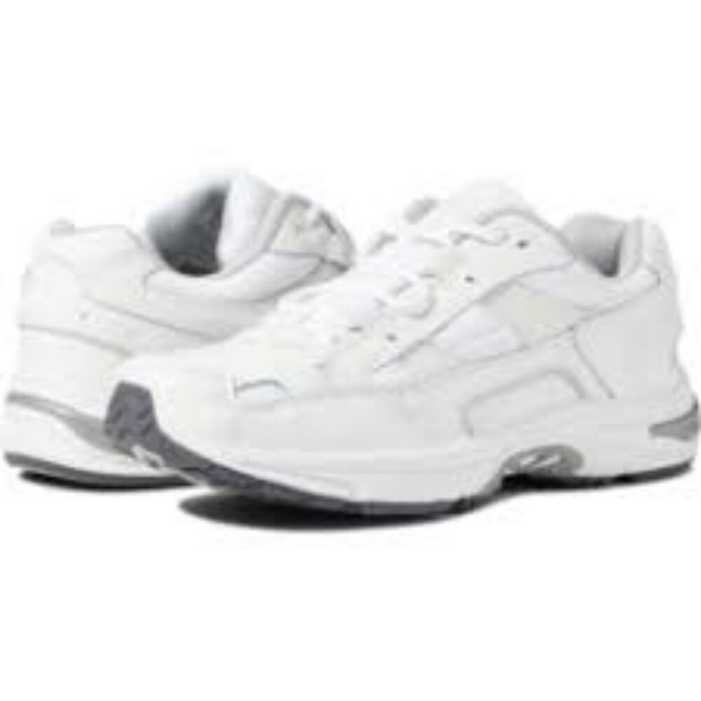 Vionic  White Leather Wide Width Walking Sneakers 23   Women Size 12W  NIB